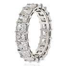 Platinum 6.50 Carats Radiant Cut Diamond Eternity Band - The Back Vault