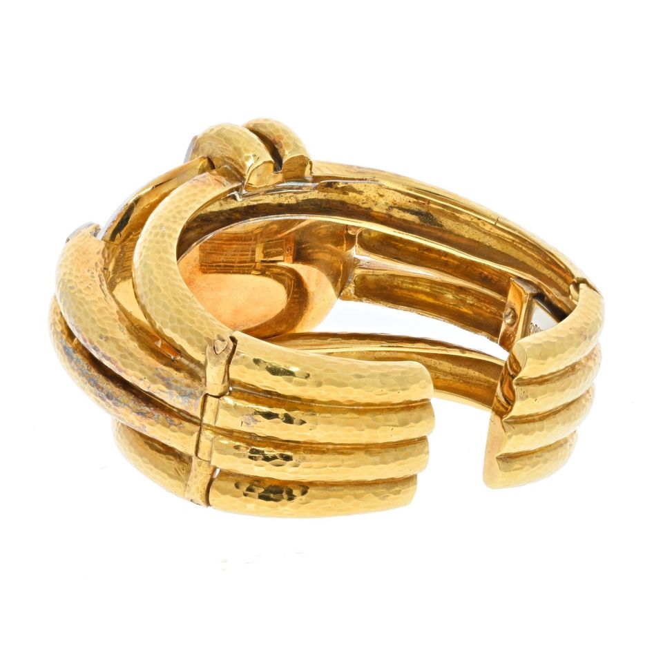 David Webb Platinum & 18K Yellow Gold  Bracelet - The Back Vault