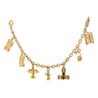 Cartier 18K Yellow Gold 7 Charms Bracelet - The Back Vault