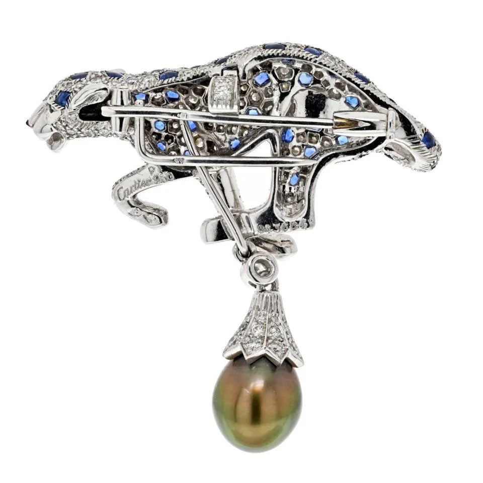超希少✨Cartier Harp Rhinestone Brooch 超希少✨Cartier Harp Rhinestone Brooch High Jewelry Brooch
