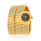 Bvlgari 18K Yellow Gold Serpenti BB 19 1 T Watch - The Back Vault