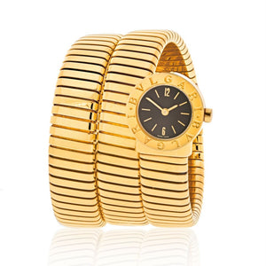 Bvlgari 18K Yellow Gold Serpenti BB 19 1 T Ladies Watch