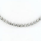 Tiffany & Co. 21.70cttw Victoria Round Cut Diamond Tennis Necklace - The Back Vault