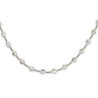 Platinum 7 Carat 17 inches Diamond By The Yard Necklace - The Back Vault