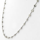 Platinum 7 Carat 17 inches Diamond By The Yard Necklace - The Back Vault