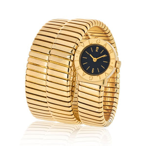 Bvlgari Tubogas 18K Yellow Gold Women Watch